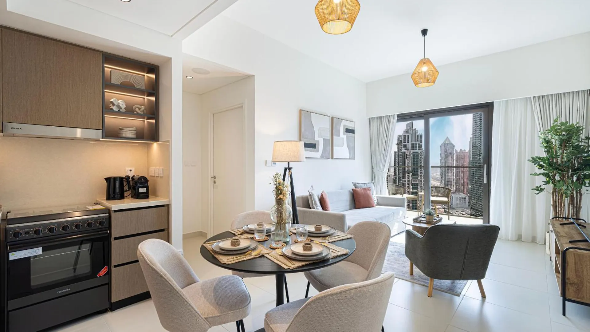 Luxury Minimalistic Apartment In Downtown Dubai Opposite Burj Khalifa & Dubai Mall United Arab Emirates