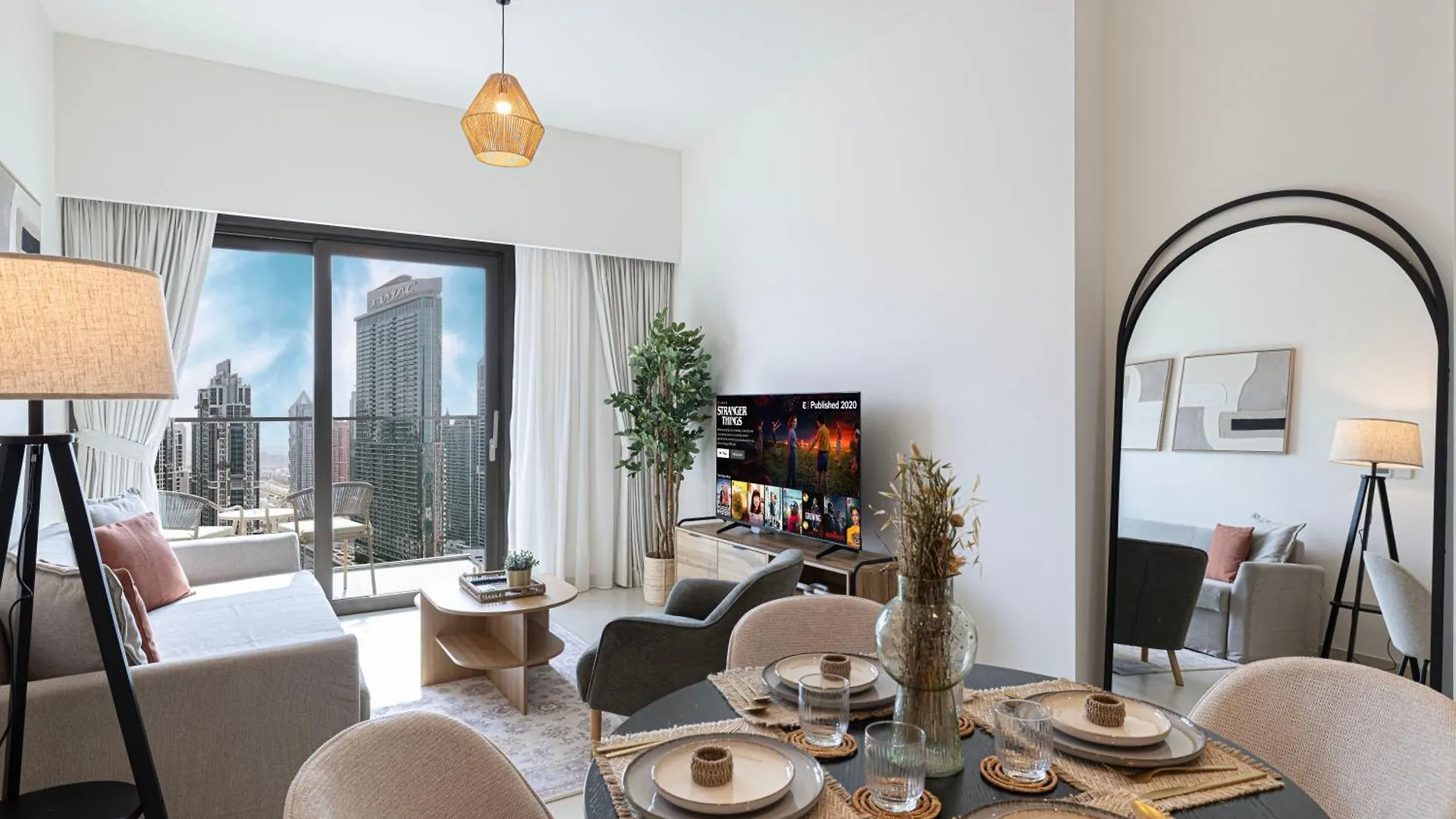 Luxury Minimalistic Apartment In Downtown Dubai Opposite Burj Khalifa & Dubai Mall